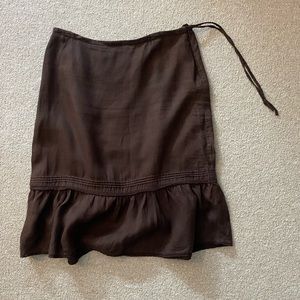 GAP flowy linen skirt